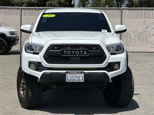 Used 2021 Toyota Tacoma SR with VIN 3TMCZ5AN2MM414278 for sale in Tustin, CA