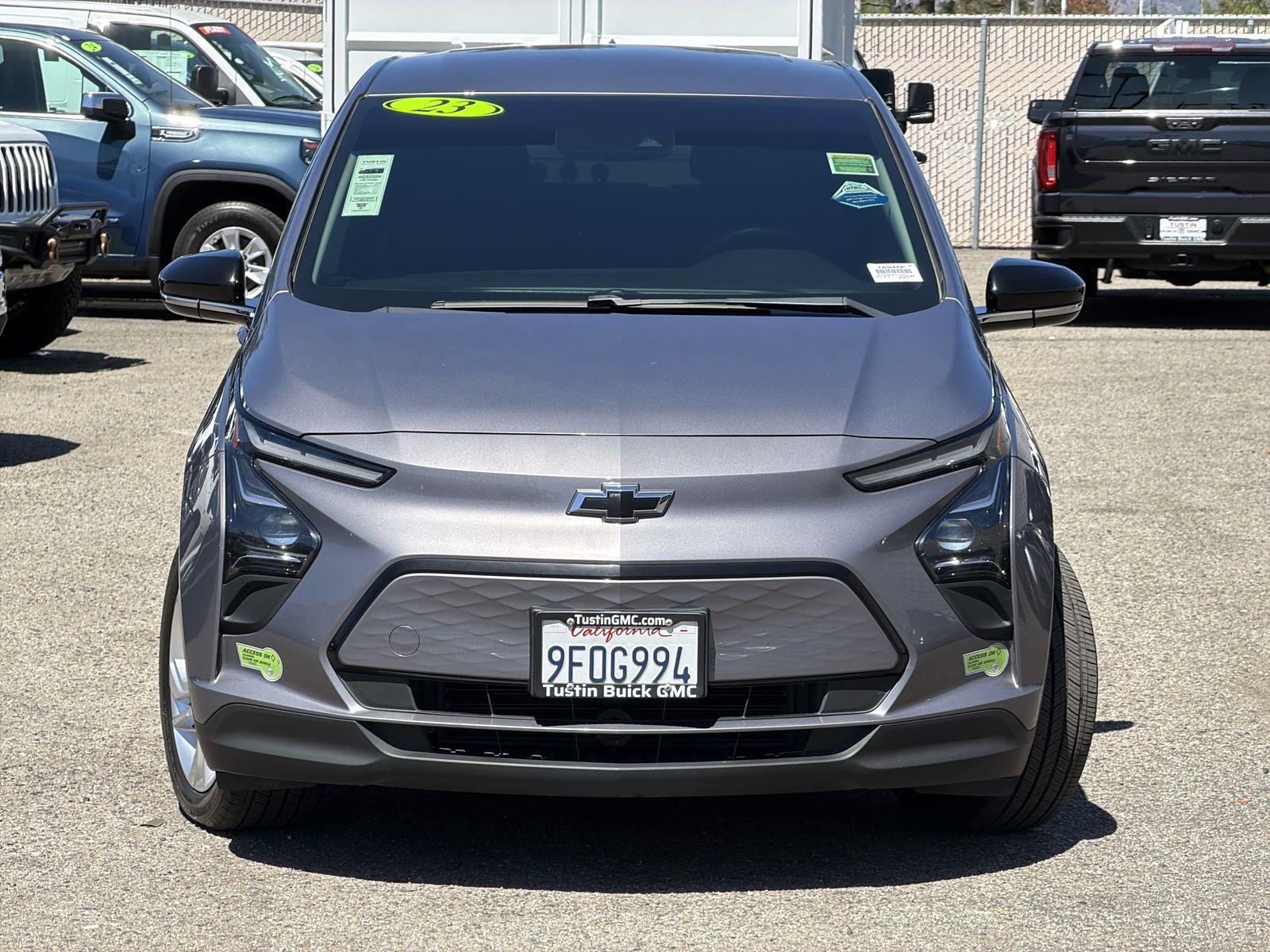 Used 2023 Chevrolet Bolt EV LT with VIN 1G1FW6S02P4141401 for sale in Tustin, CA