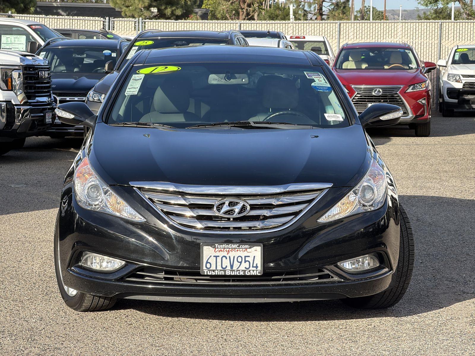 Used 2012 Hyundai Sonata Limited with VIN 5NPEC4AC2CH314463 for sale in Tustin, CA