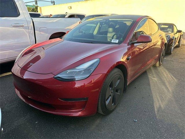 Used 2022 Tesla Model 3 Base with VIN 5YJ3E1EA2NF121661 for sale in Tustin, CA