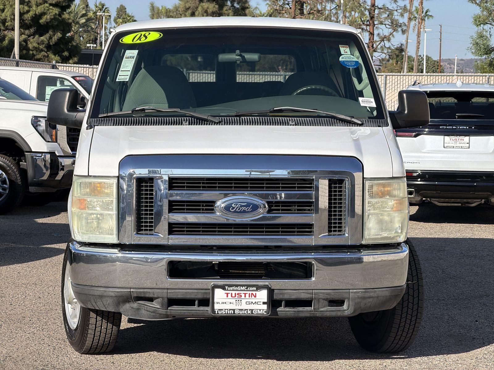 Used 2008 Ford E-Series Econoline Wagon XLT with VIN 1FBNE31L38DA46044 for sale in Tustin, CA