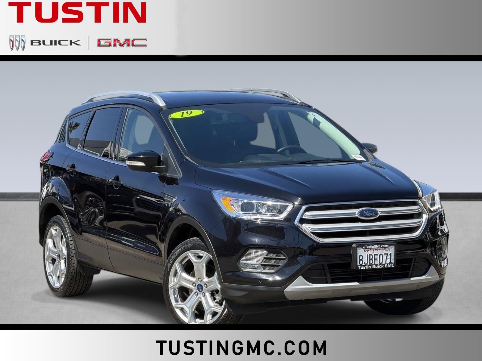 Used 2019 Ford Escape Titanium with VIN 1FMCU0J9XKUB82943 for sale in Tustin, CA