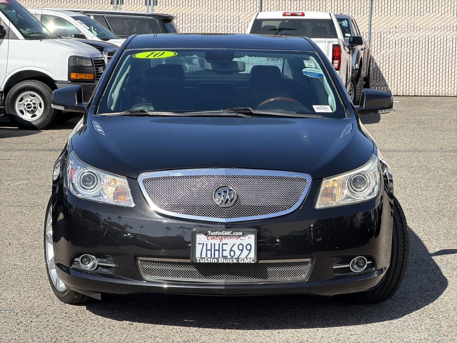 Used 2010 Buick LaCrosse CXS with VIN 1G4GE5GV6AF264235 for sale in Tustin, CA