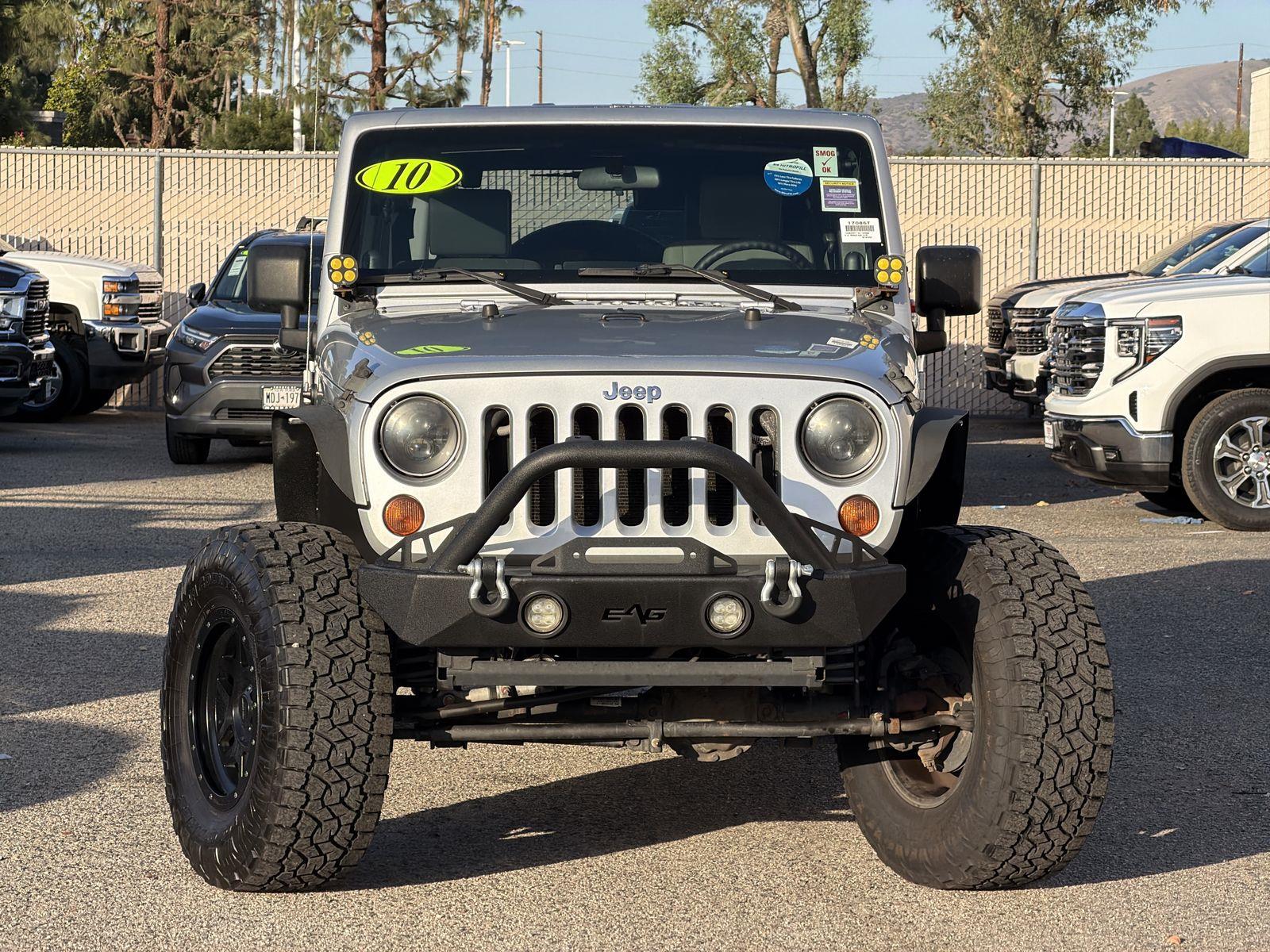Used 2010 Jeep Wrangler Unlimited Sport with VIN 1J4BA3H11AL122008 for sale in Tustin, CA