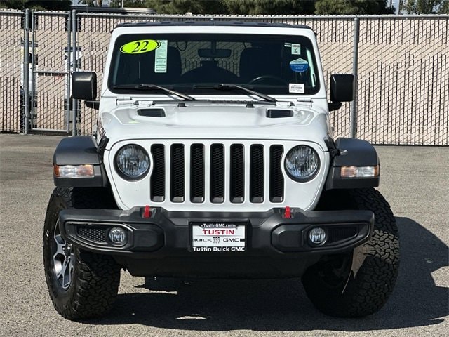Used 2022 Jeep Wrangler Unlimited Rubicon with VIN 1C4HJXFN1NW216312 for sale in Tustin, CA