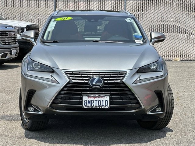 Used 2020 Lexus NX Hybrid 300h with VIN JTJDJRDZ1L2133383 for sale in Tustin, CA