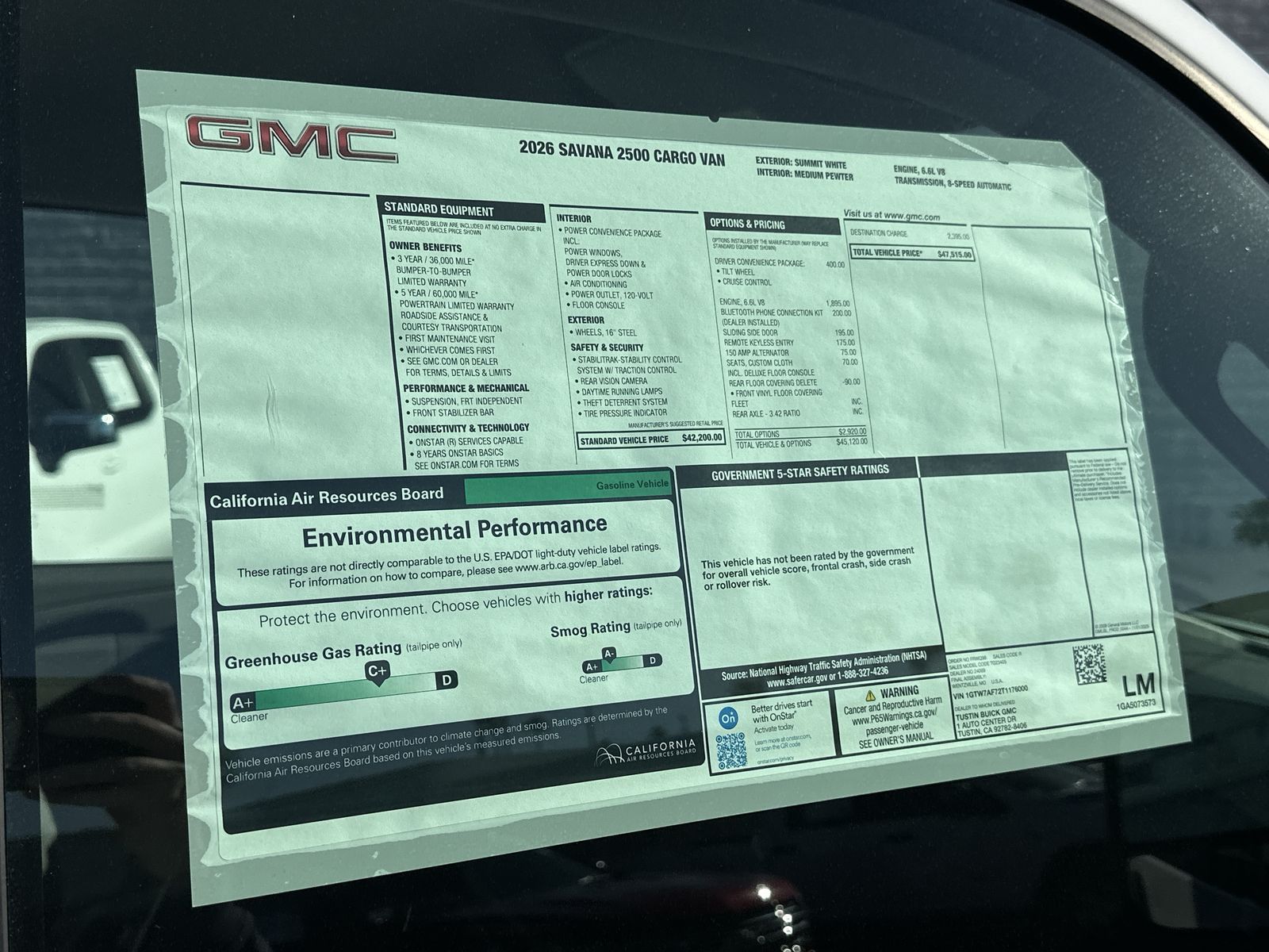 2026 GMC Savana Cargo Work Van - Photo 59