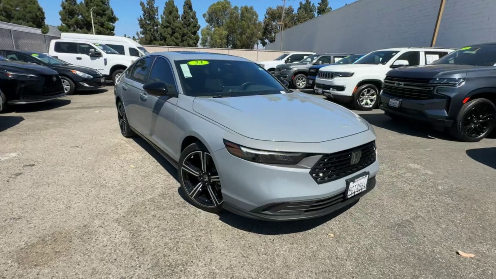 Used 2023 Honda Accord Hybrid Sport with VIN 1HGCY2F59PA031158 for sale in Tustin, CA