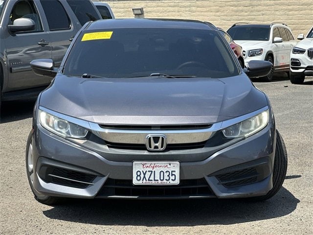 Used 2017 Honda Civic LX with VIN 19XFC2E58HE072195 for sale in Tustin, CA