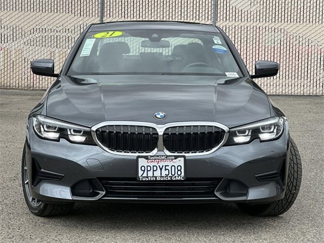 Used 2021 BMW 3 Series 330e with VIN 3MW5P7J06M8C15805 for sale in Tustin, CA