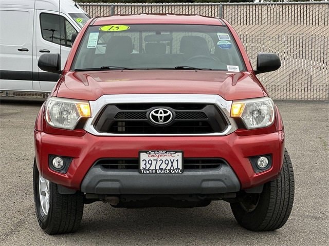 Used 2015 Toyota Tacoma PreRunner with VIN 3TMJU4GN0FM193645 for sale in Tustin, CA