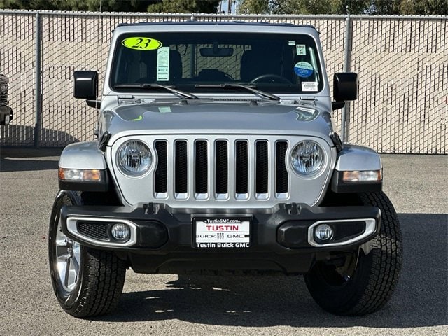Used 2023 Jeep Wrangler 4-Door Sahara with VIN 1C4HJXEN2PW574507 for sale in Tustin, CA