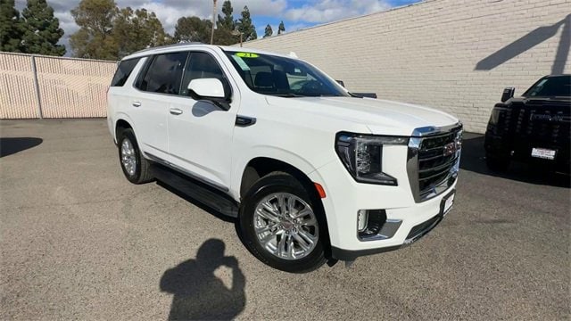 Used 2021 GMC Yukon SLT with VIN 1GKS1BKD0MR270370 for sale in Tustin, CA