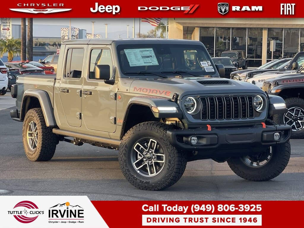 New 2025 Jeep Gladiator Mojave X Truck Crew Cab