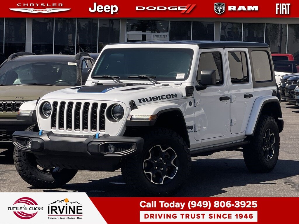 Used 2023 Jeep Wrangler 4xe Rubicon SUV