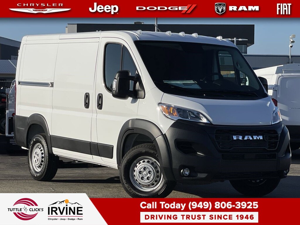New 2026 Ram Promaster Cargo Van Tradesman Van Cargo Van