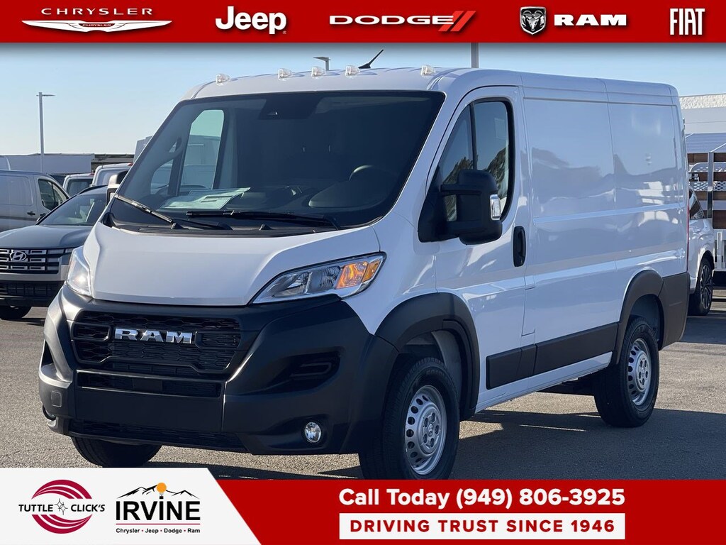New 2026 Ram Promaster Cargo Van Tradesman Van Cargo Van
