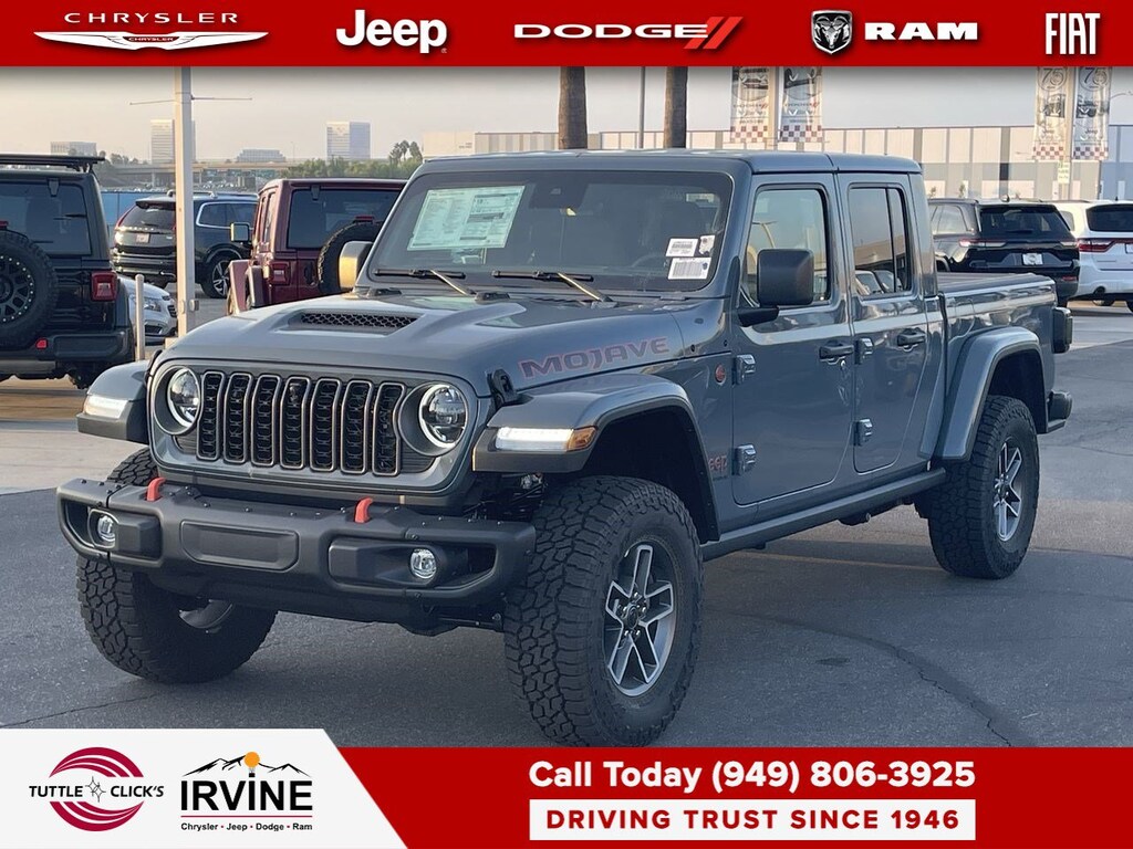 New 2025 Jeep Gladiator Mojave X Truck Crew Cab