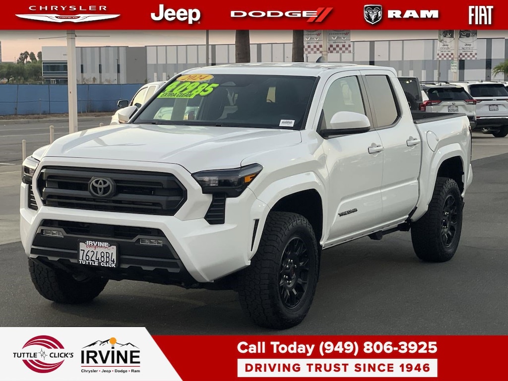 Used 2024 Toyota Tacoma 4WD SR5 Truck Double Cab