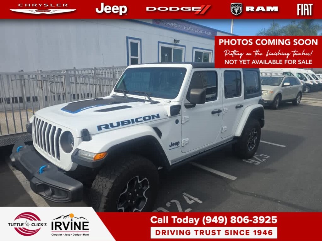 Used 2023 Jeep Wrangler 4xe Rubicon SUV