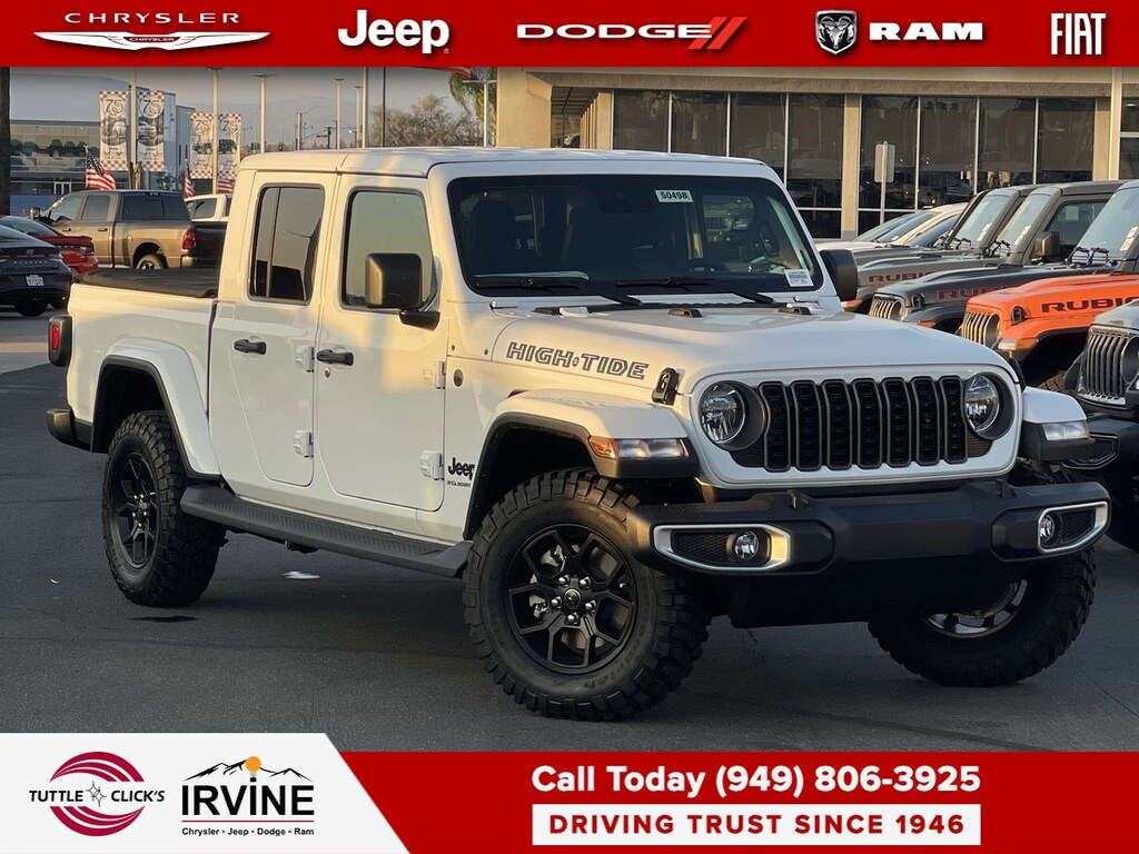 New 2025 Jeep Gladiator High Tide Truck Crew Cab