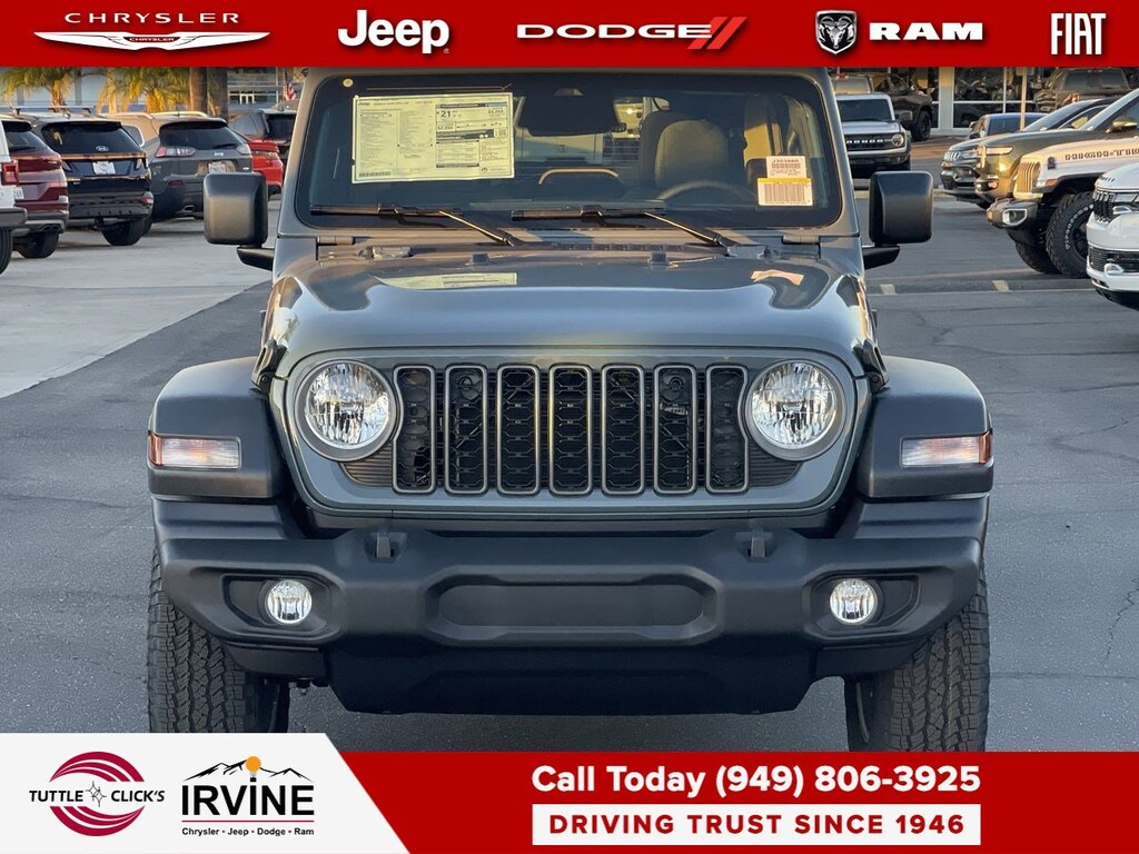 New 2026 Jeep Wrangler Sport S SUV