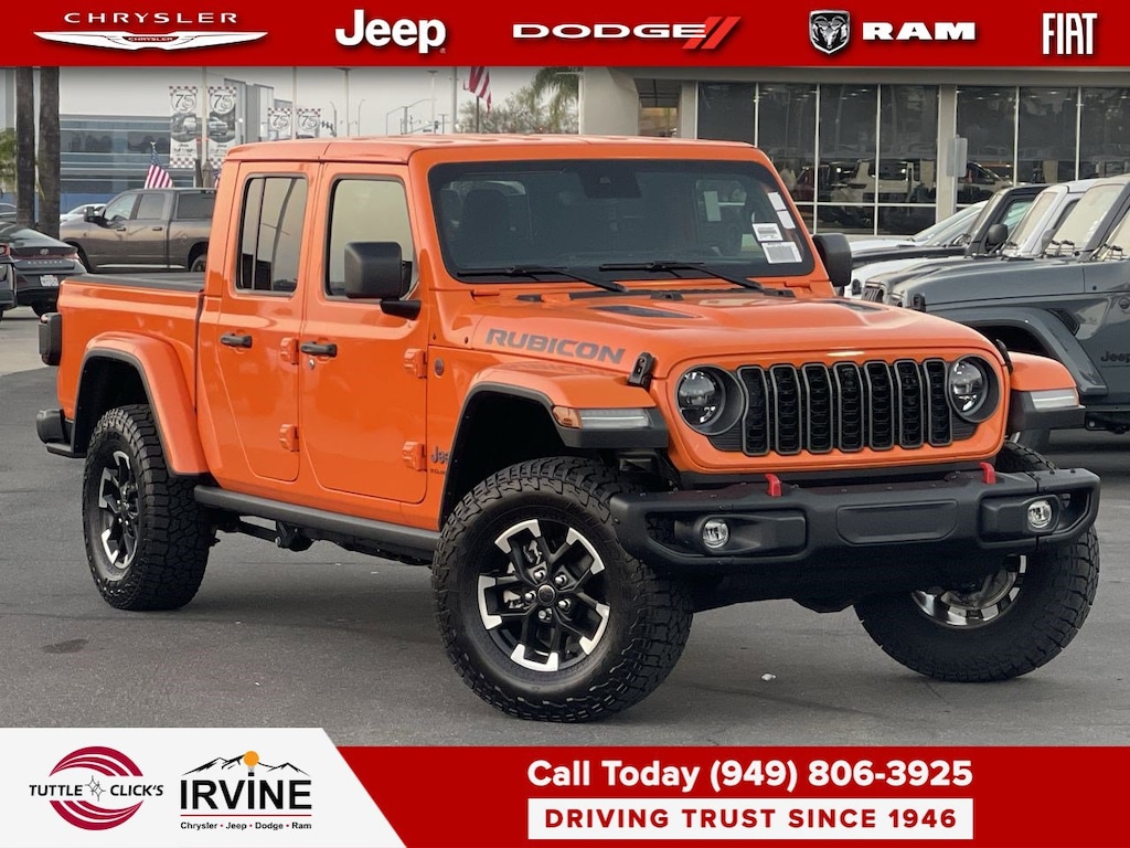 New 2025 Jeep Gladiator Rubicon X Truck Crew Cab