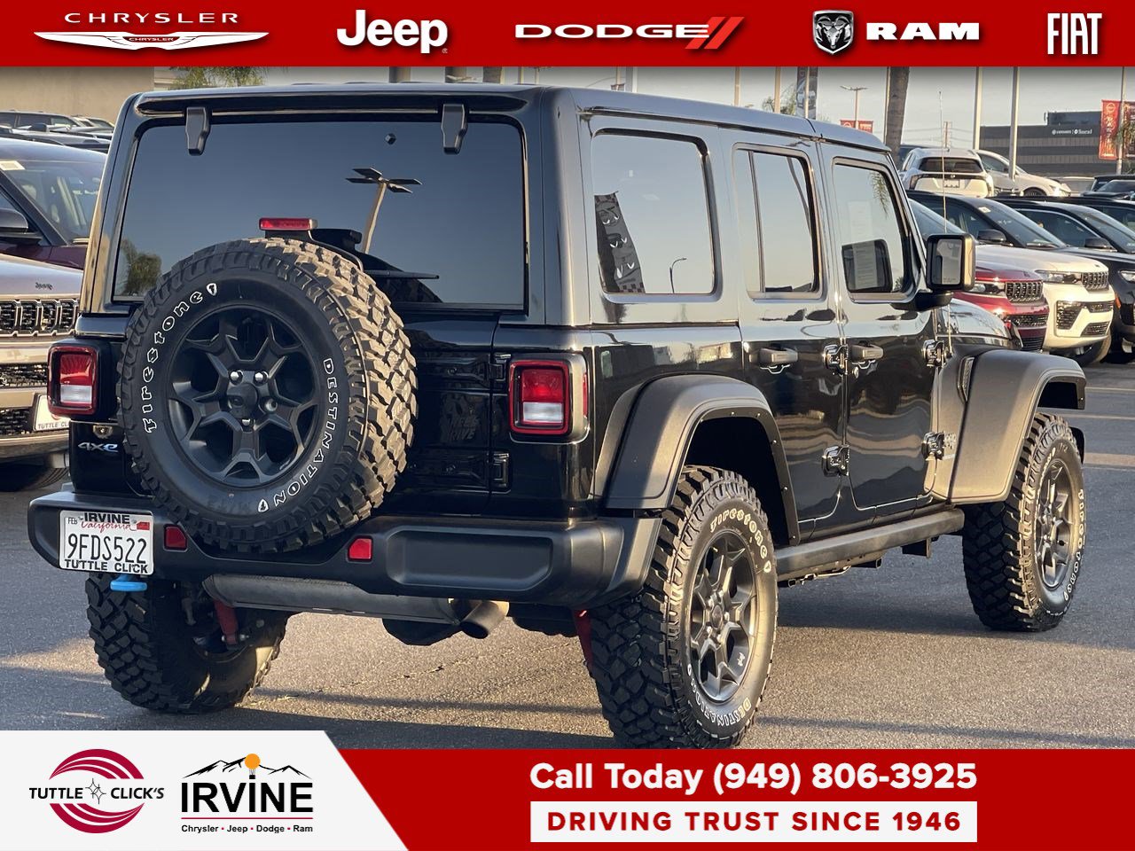 2023 Jeep Wrangler 4xe 4DR 4WD photo 5
