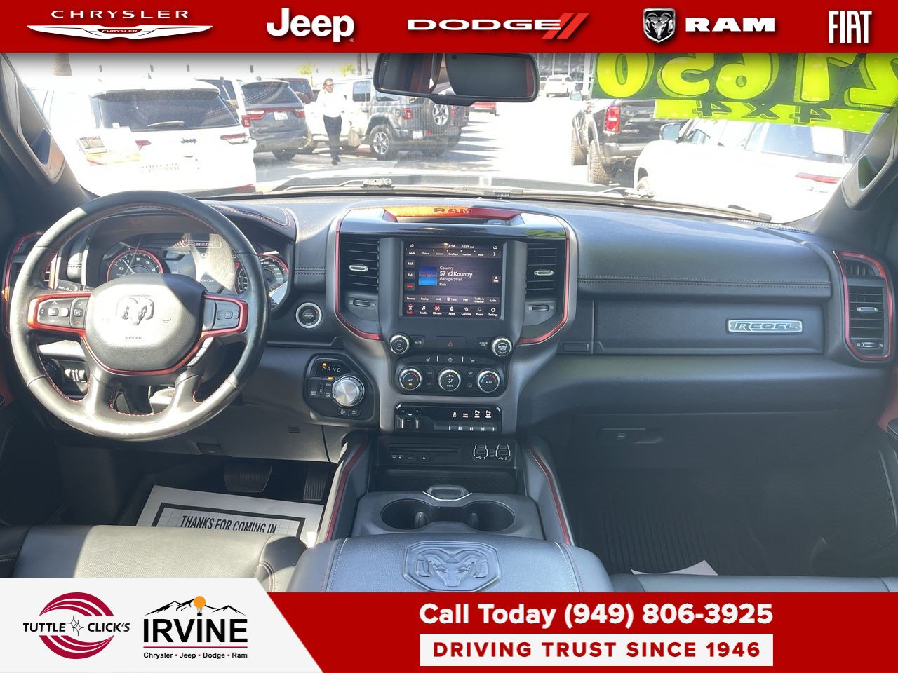 Used 2019 Ram 1500 Rebel Truck Quad Cab