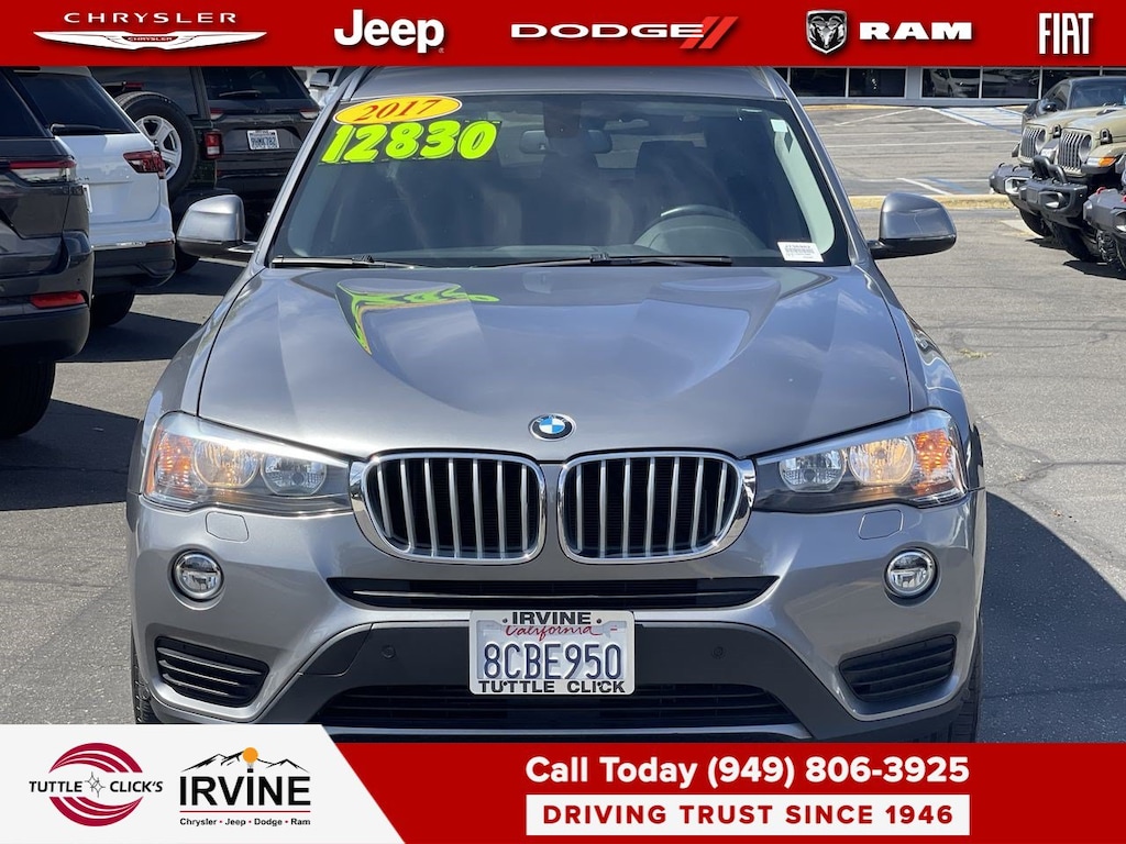 Used 2017 BMW X3 sDrive28i SUV