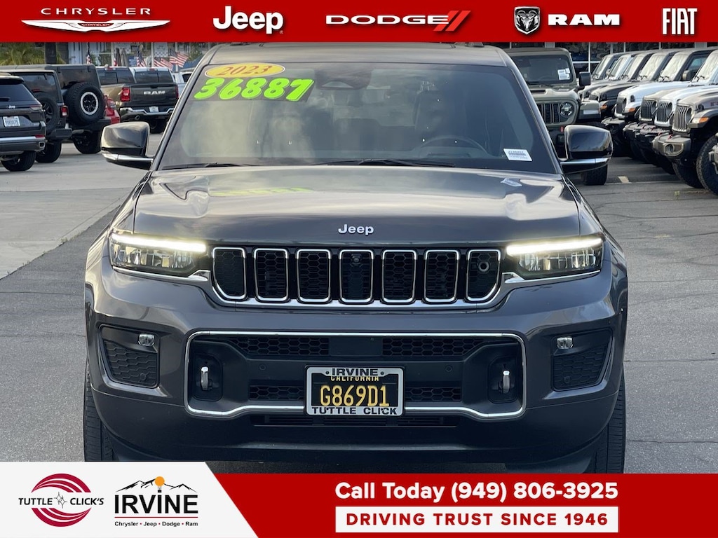 Used 2023 Jeep Grand Cherokee Overland SUV