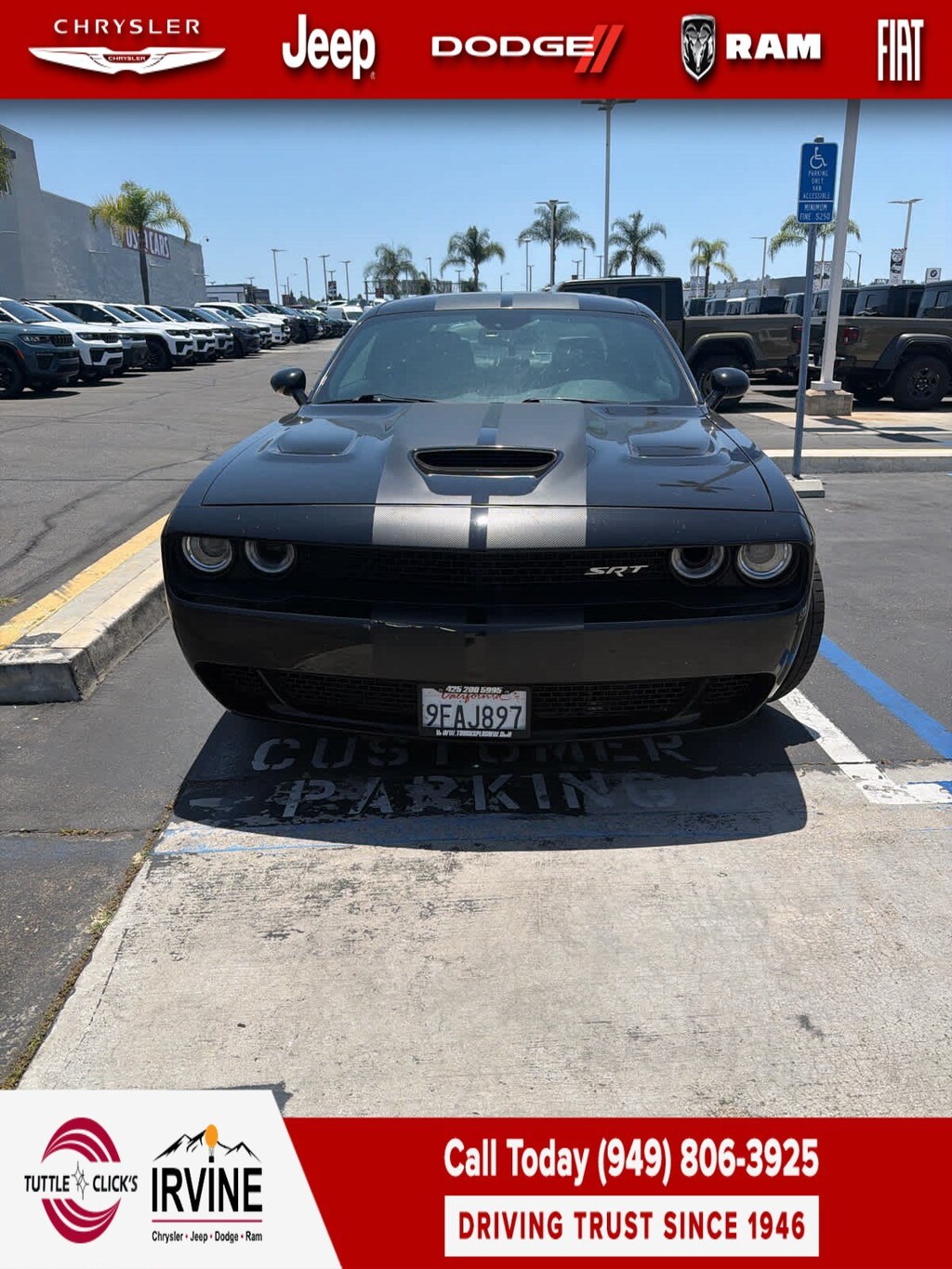 Used 2016 Dodge Challenger SRT Hellcat Coupe