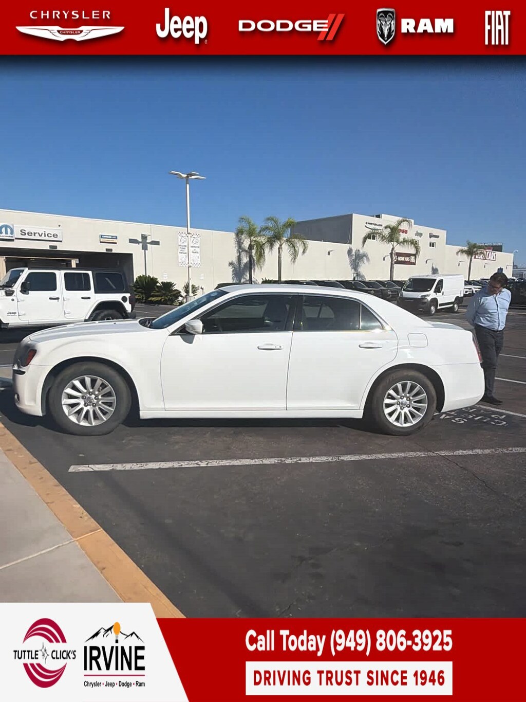 Used 2012 Chrysler 300 4DR SDN RWD Sedan
