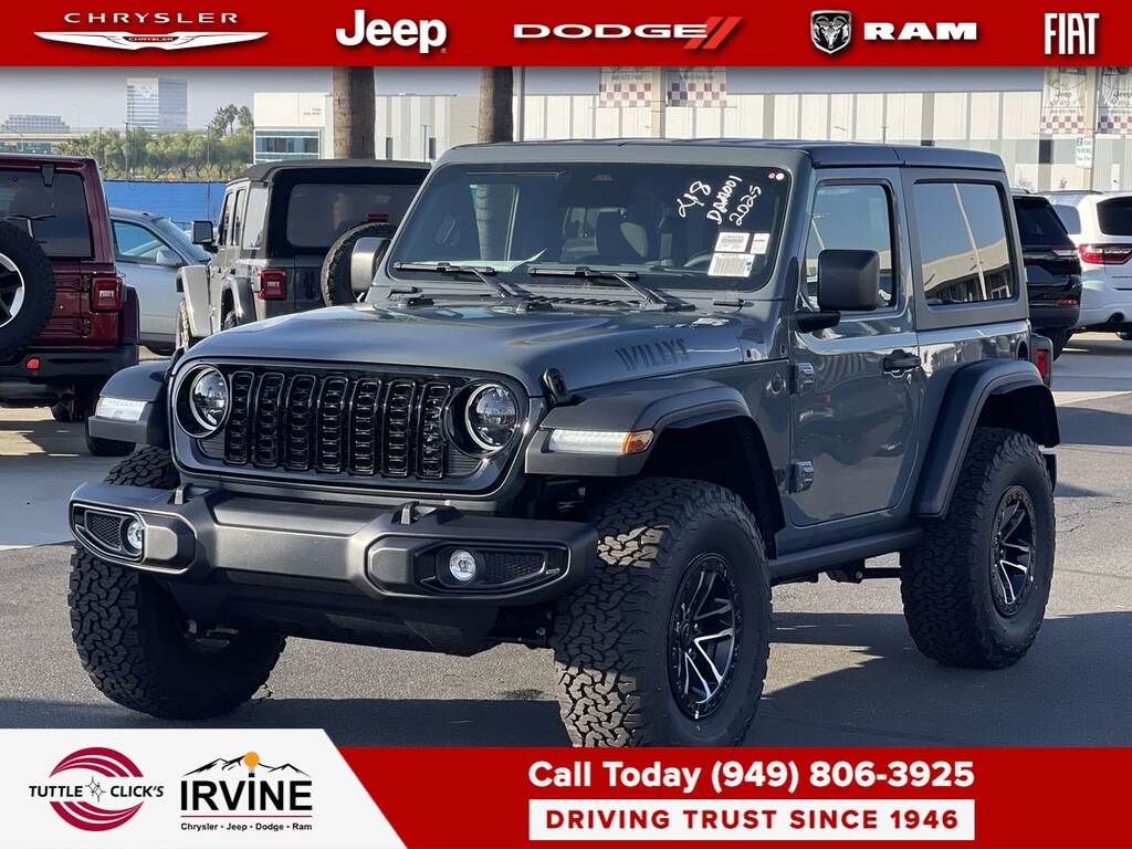 New 2026 Jeep Wrangler Willys SUV