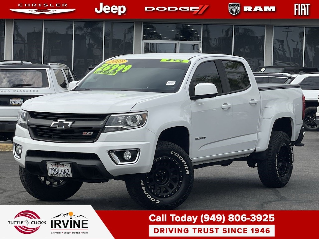Used 2019 Chevrolet Colorado 4WD Z71 Truck Crew Cab