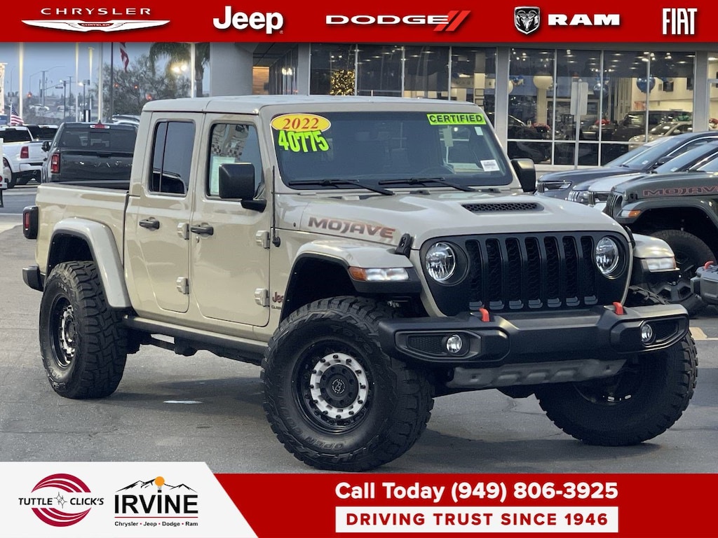 Used 2022 Jeep Gladiator Mojave Truck Crew Cab