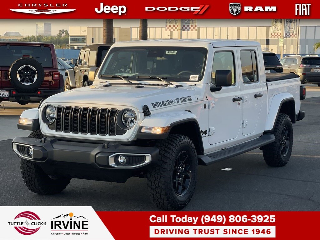 New 2025 Jeep Gladiator High Tide Truck Crew Cab