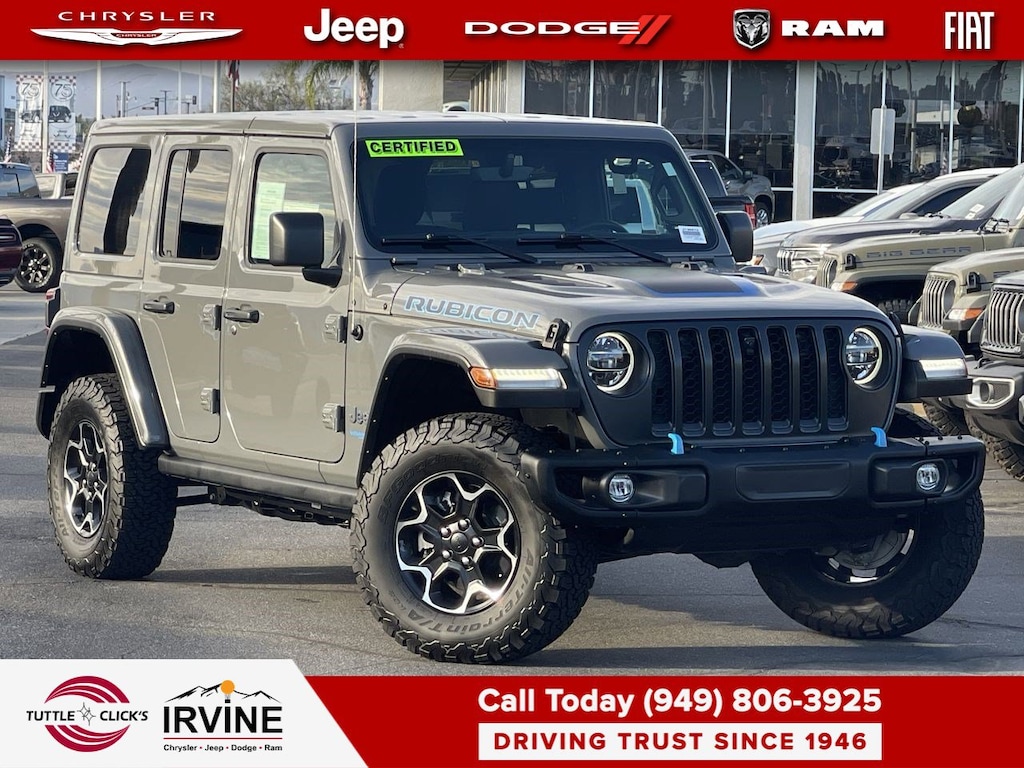 Used 2021 Jeep Wrangler 4xe Unlimited Rubicon SUV