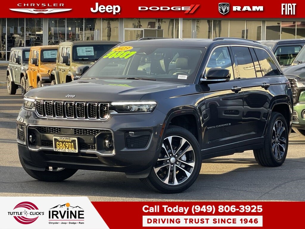 Used 2023 Jeep Grand Cherokee Overland SUV