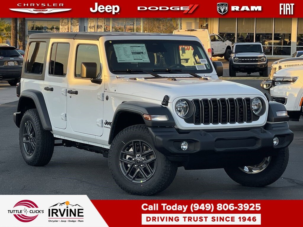 New 2026 Jeep Wrangler Sport S SUV