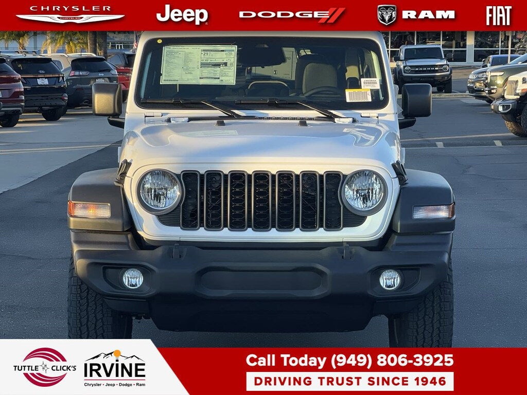 New 2026 Jeep Wrangler Sport S SUV