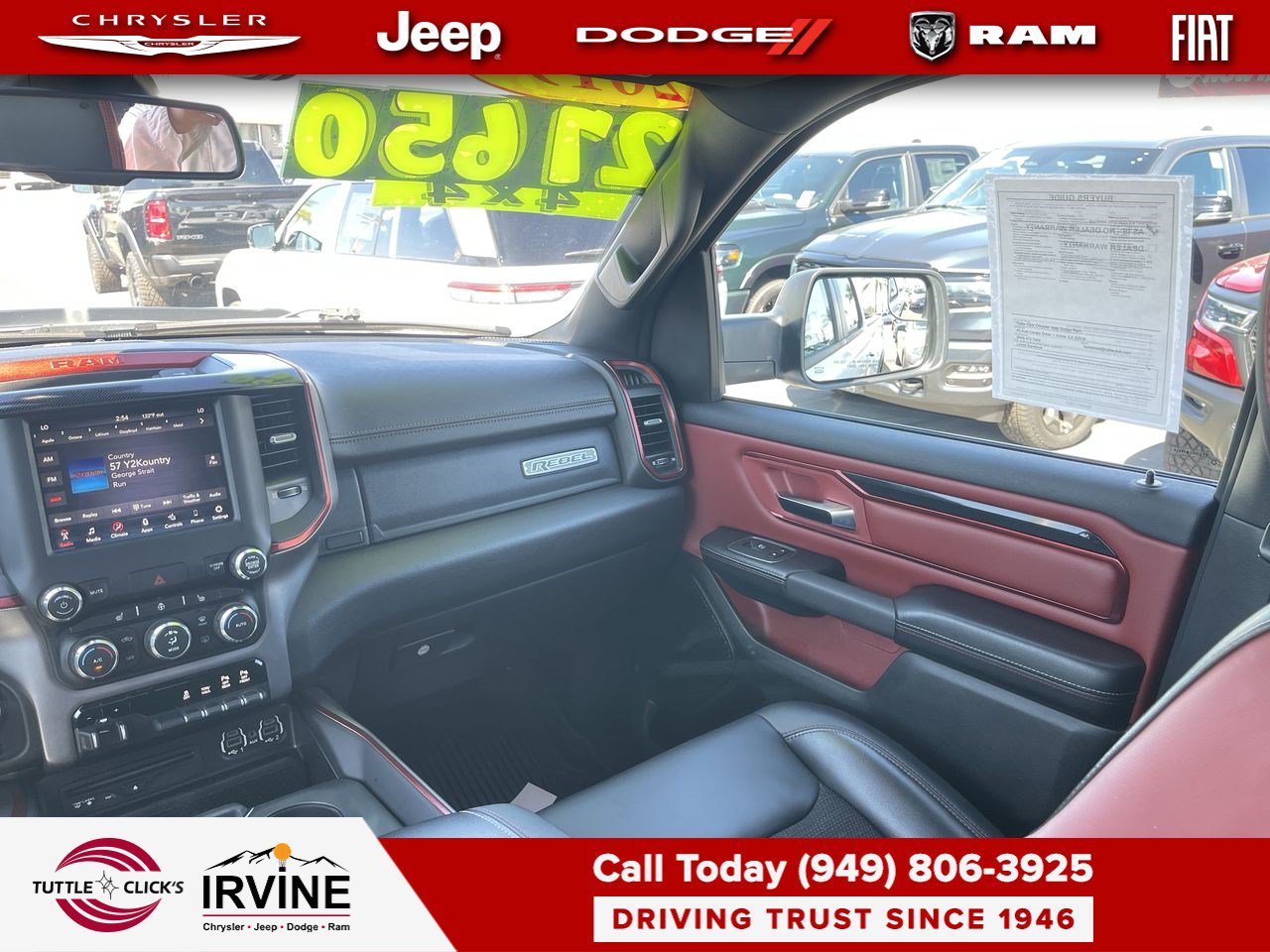 Used 2019 Ram 1500 Rebel Truck Quad Cab