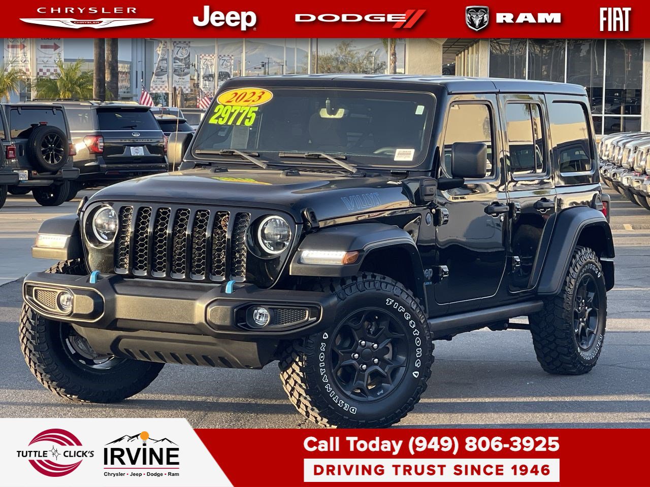 2023 Jeep Wrangler 4xe 4DR 4WD photo 1