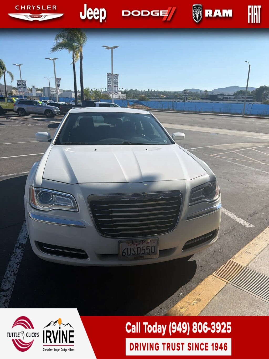 Used 2012 Chrysler 300 4DR SDN RWD Sedan