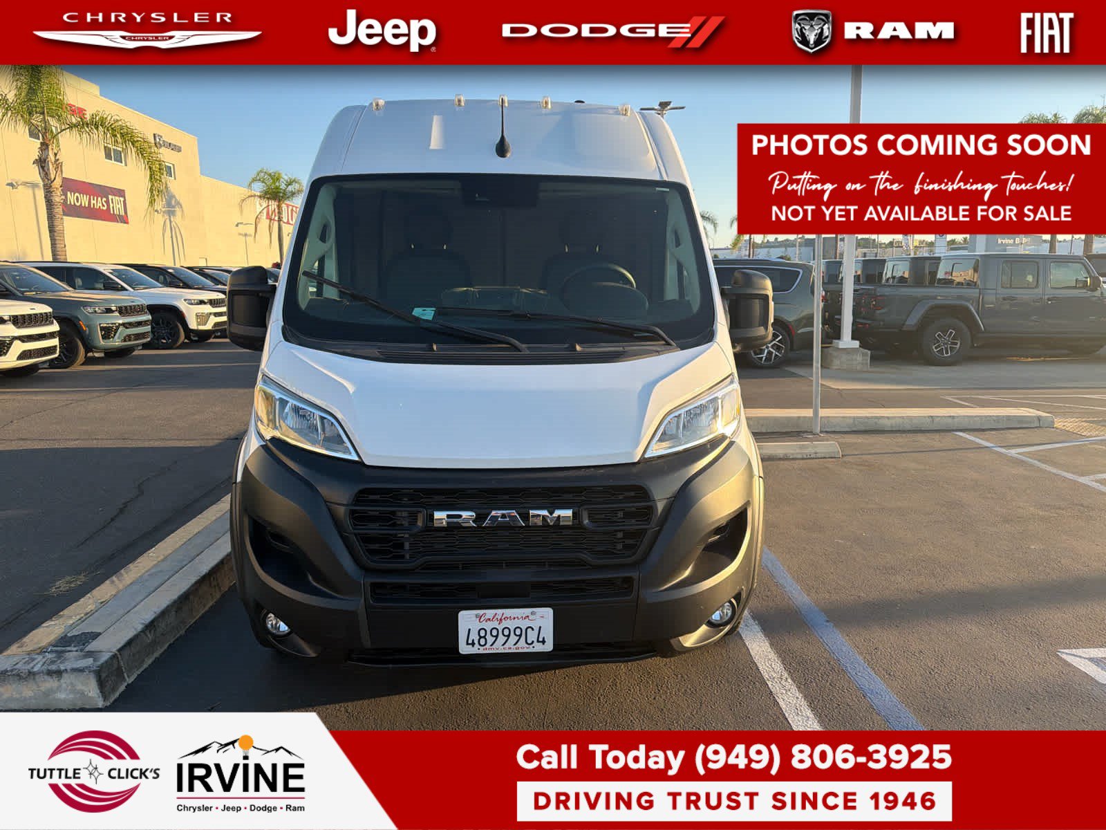 2024 RAM ProMaster Cargo Van