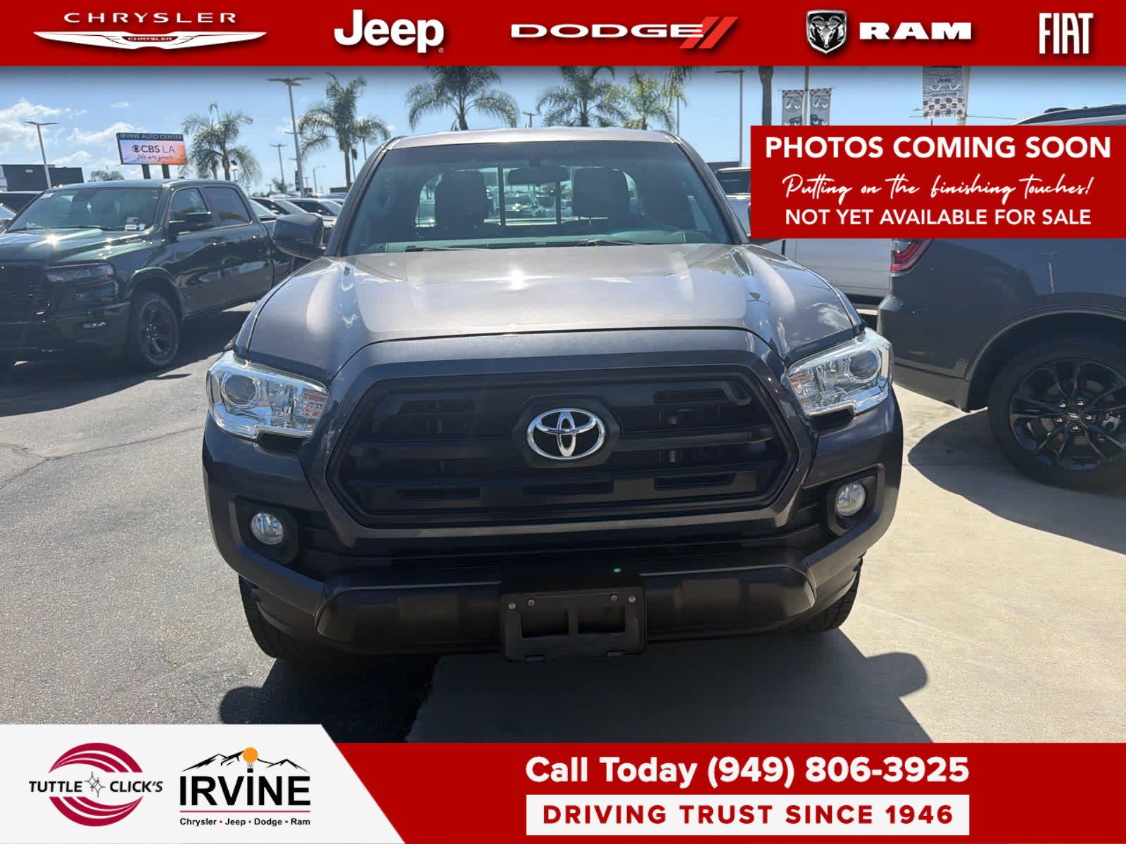 2017 Toyota Tacoma SR Truck Access Cab