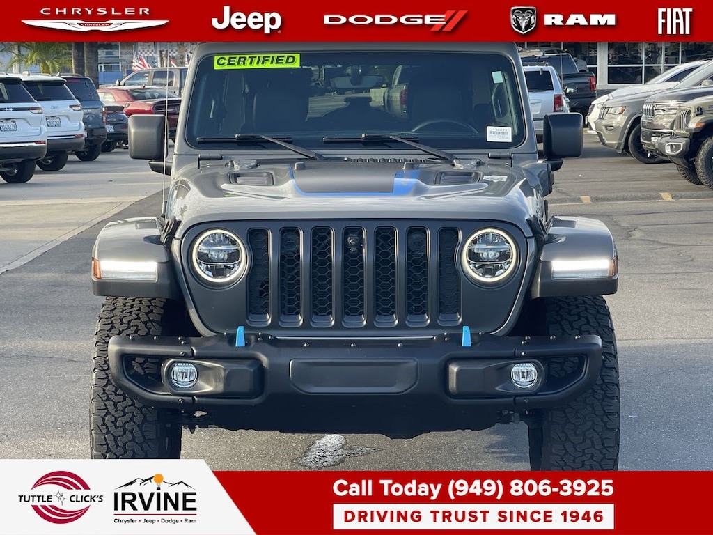 Used 2021 Jeep Wrangler 4xe Unlimited Rubicon SUV
