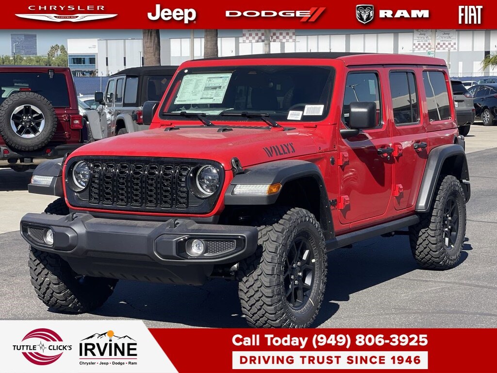 New 2026 Jeep Wrangler Willys SUV