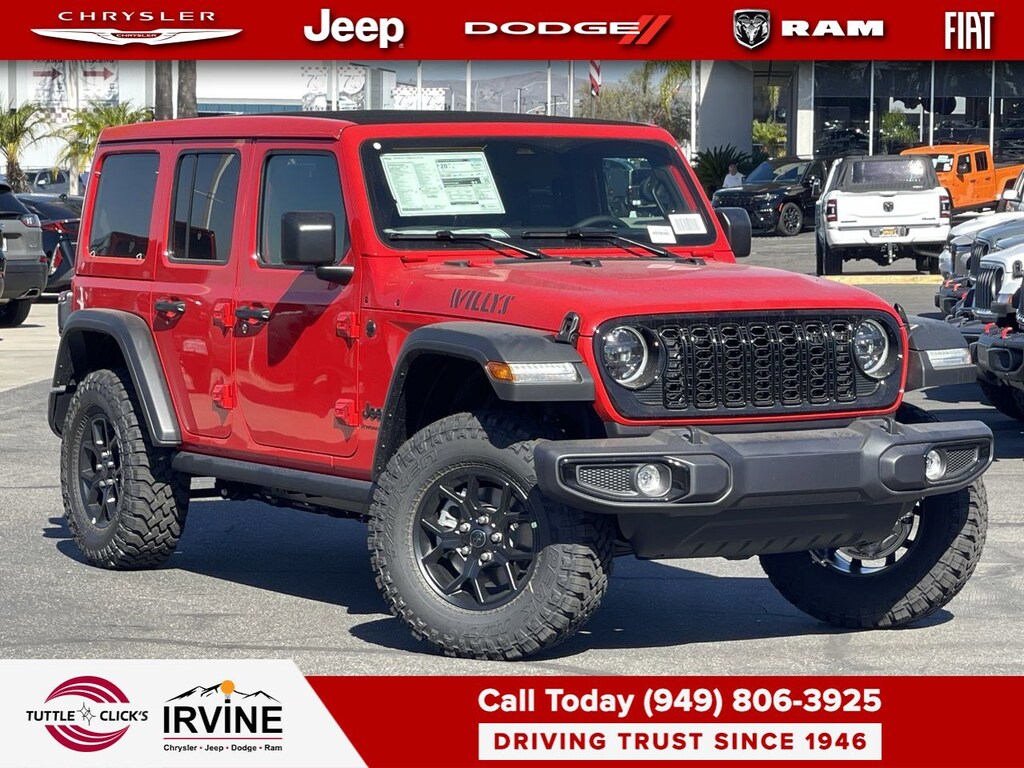 New 2026 Jeep Wrangler Willys SUV