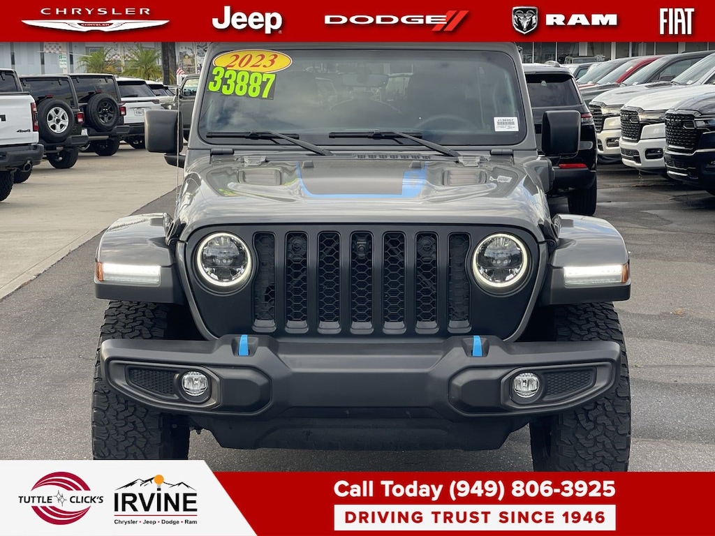 Used 2023 Jeep Wrangler 4xe Rubicon SUV